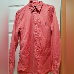 Ralph Lauren Salmon Color Men's Button Dowm